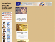 Tablet Screenshot of danasnji-dnevni-horoskop.com